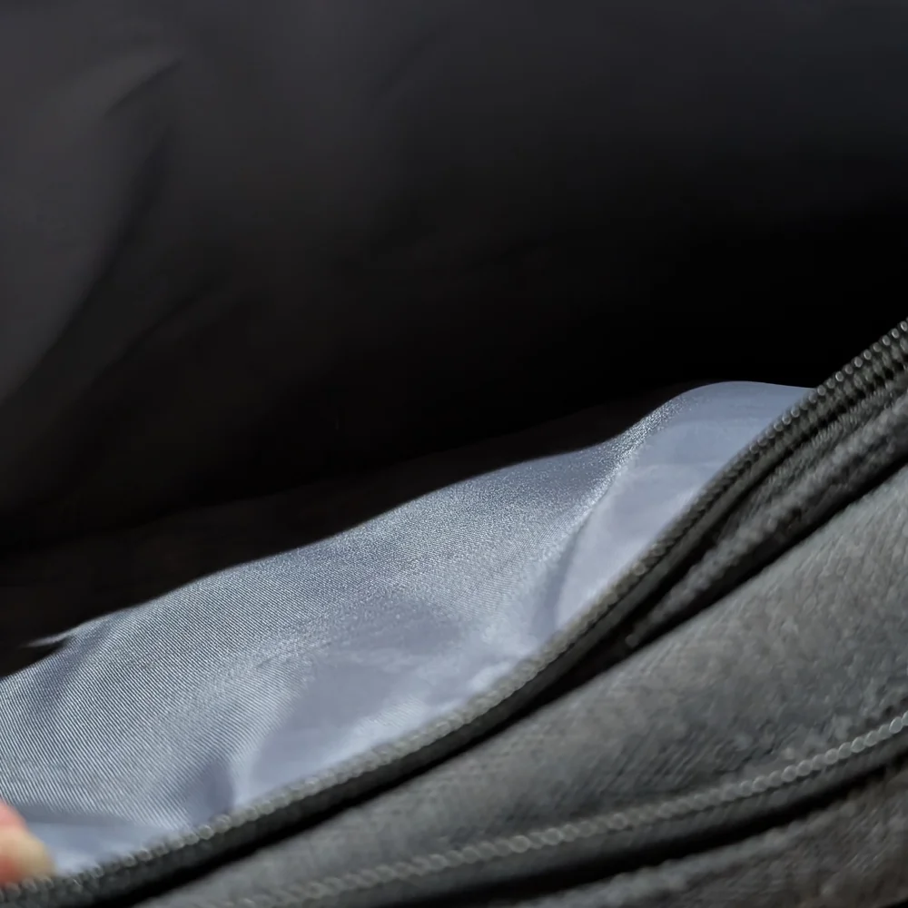 CoolBell Convertible Backpack Messenger Charcoal Gray Canvas Men's Laptop Bag